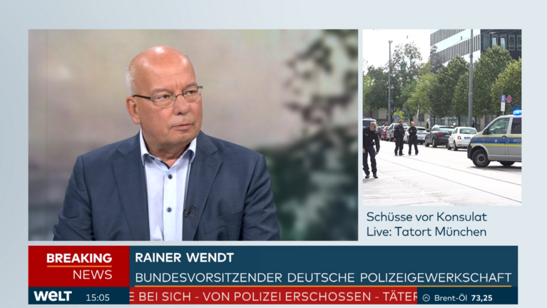 Wendt bei WELT TV zum versuchten Terroranschlag in München