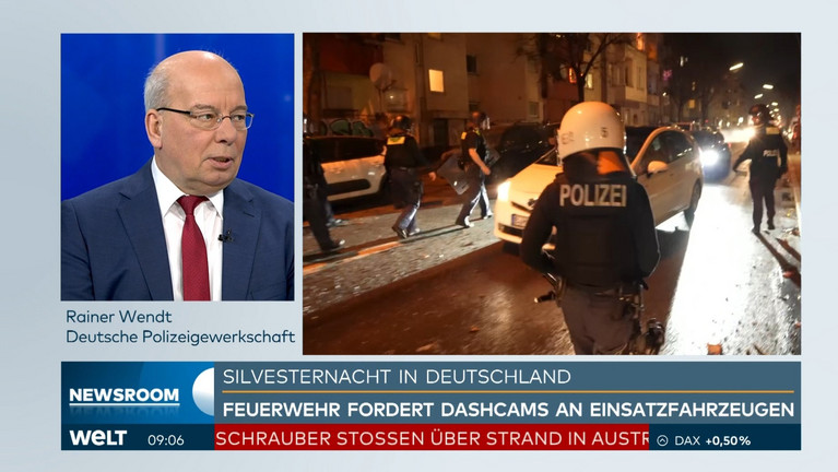 Rainer Wendt Silvesternacht WELT-TV